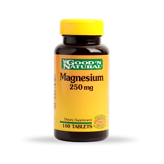 Magnesio 250 mg Good’N Natural - Envase x 100 tabletas