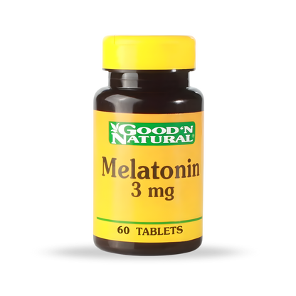 Melatonin 3 mg Good’N Natural - Envase x 60 tabletas